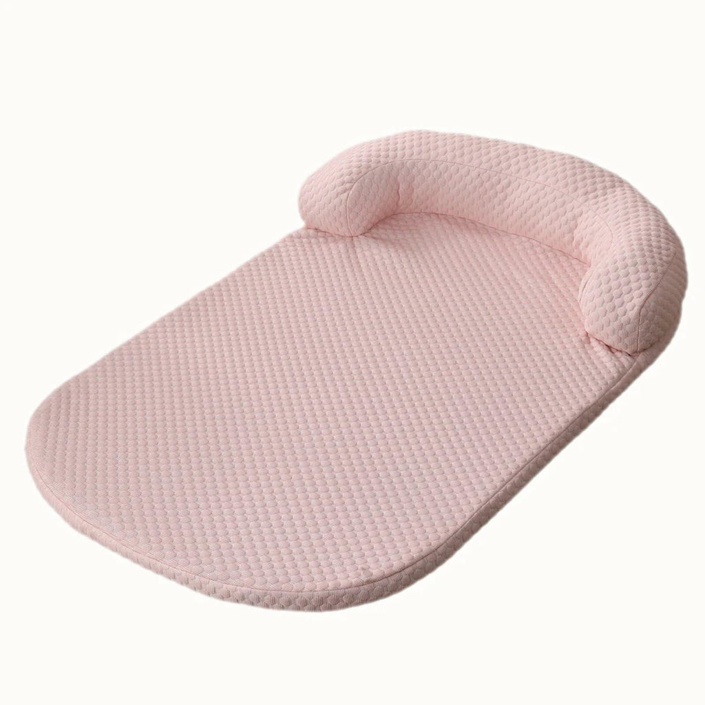 Breathable Spring Summer Cooling Large Dog Bed Ati-Slip Cat Bed with Pillow Ice