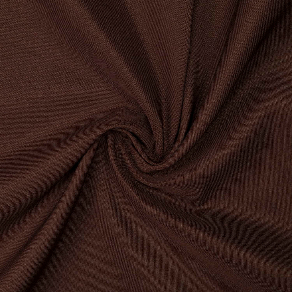 Gee Di Moda 90x156 Inch Rectangle Tablecloth Chocolate Heavy Duty 8ft Table