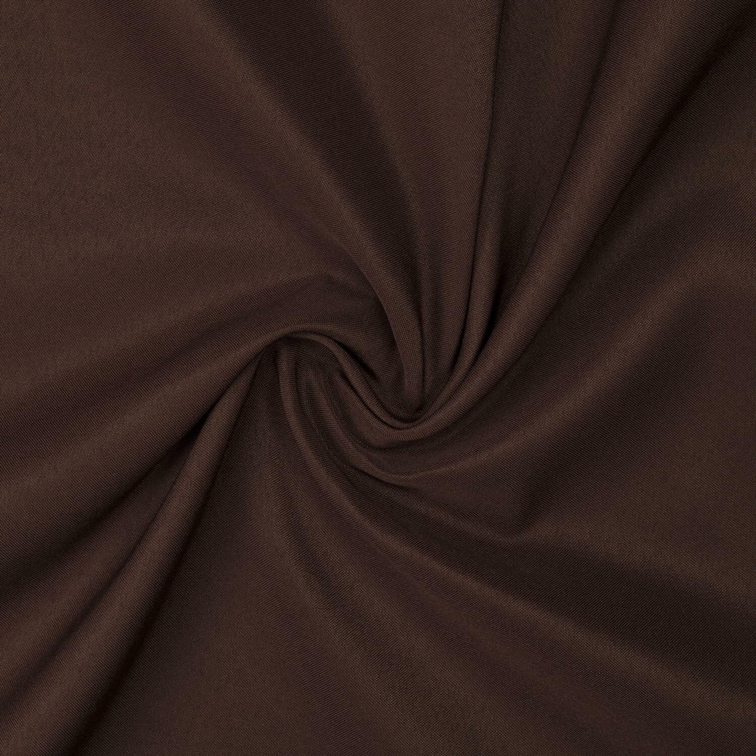 Gee Di Moda 90x156 Inch Rectangle Tablecloth Chocolate Heavy Duty 8ft Table