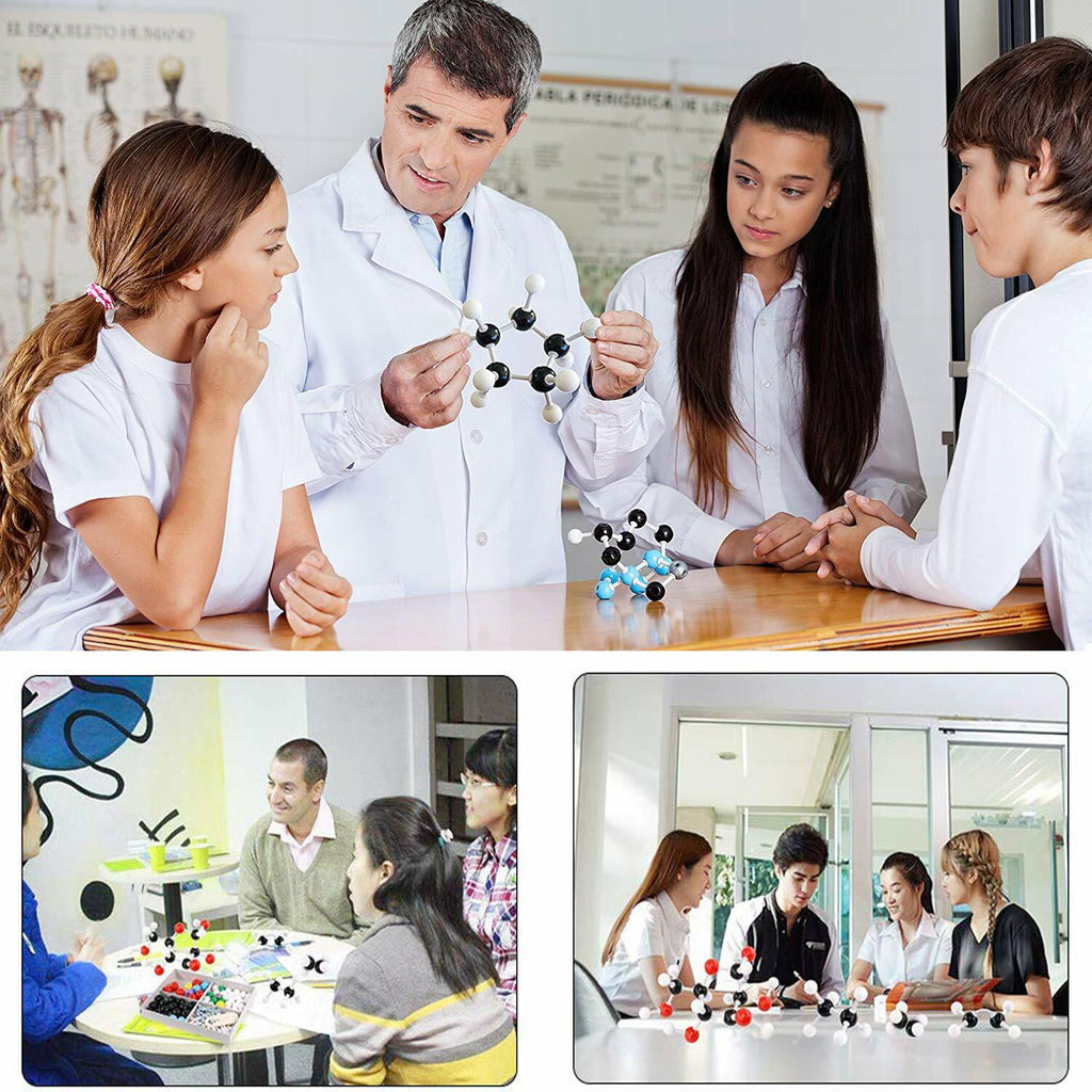 RELIANCER Molecular Model Kit,444PCS Organic Molecular Chemistry Set