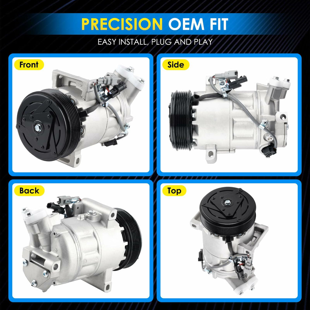 HAYIAUTO Car A/C Compressor Fit for Nissan Sentra 1.8L 2013-2019 Automotive