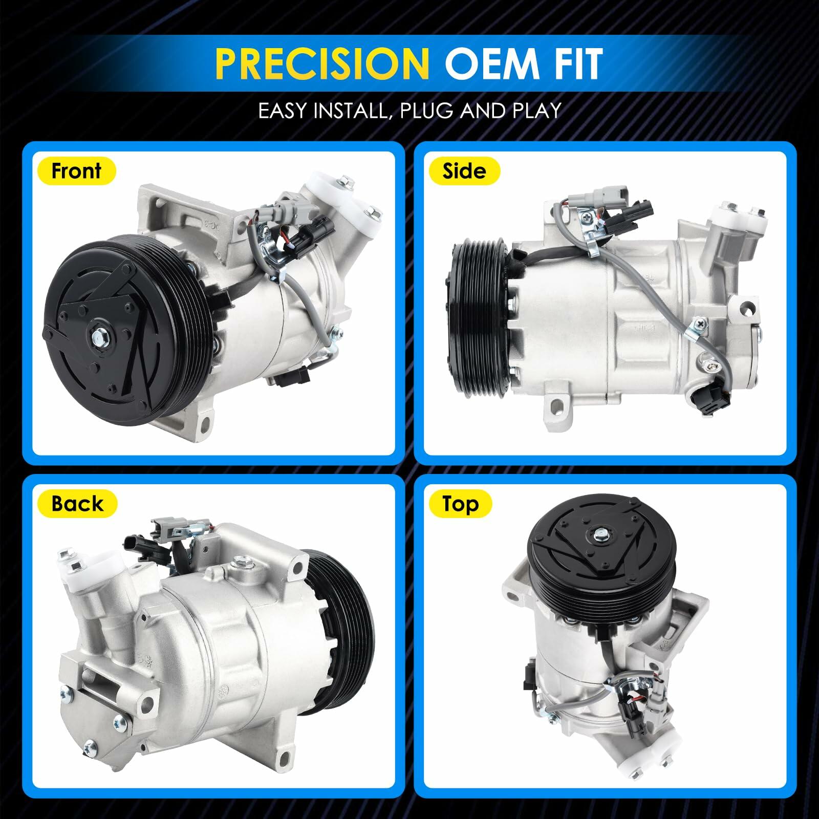HAYIAUTO Car A/C Compressor Fit for Nissan Sentra 1.8L 2013-2019 Automotive