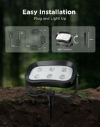 Govee Outdoor Tree Lights 3-Pack, RGBWIC LED Landscape Lighting, Outdoor Lights