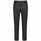 Men's Trousers Regency Dress Pants Black Brocade Steampunk VTG Vintage Gothic