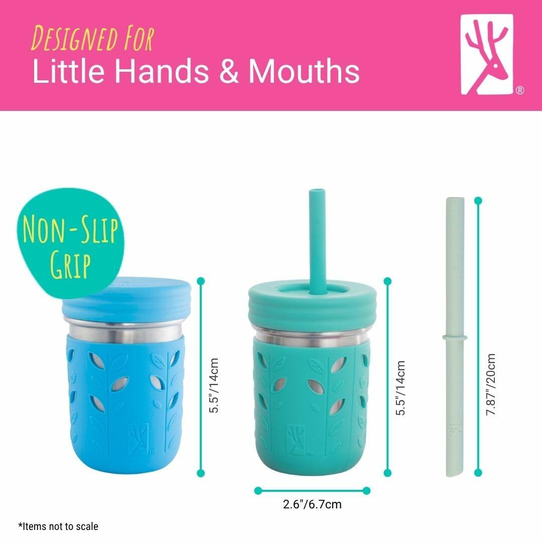 Elk and Friends 10oz Stainless Steel Kids + Toddler Drinking Cups | The Original