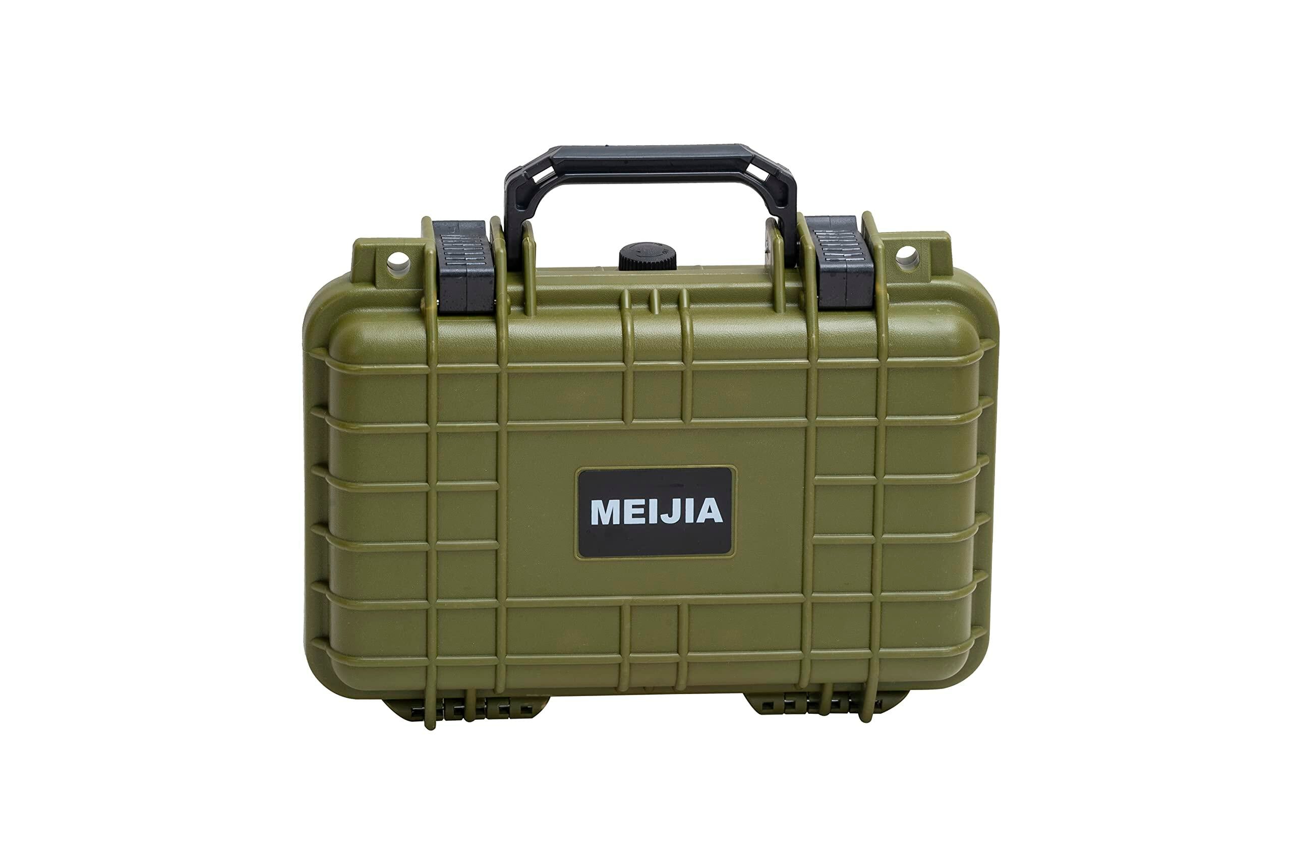 MEIJIA Portable All Weather Waterproof Protective Hard Case, Small Camera