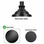 Black Vintage Pendant Lights Kitchen Island, Adjustable Height Kitchen Island