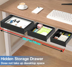 SVNNELP Under Desk Table Drawer Storage Organizer,3 Pack Large & Medium & Small