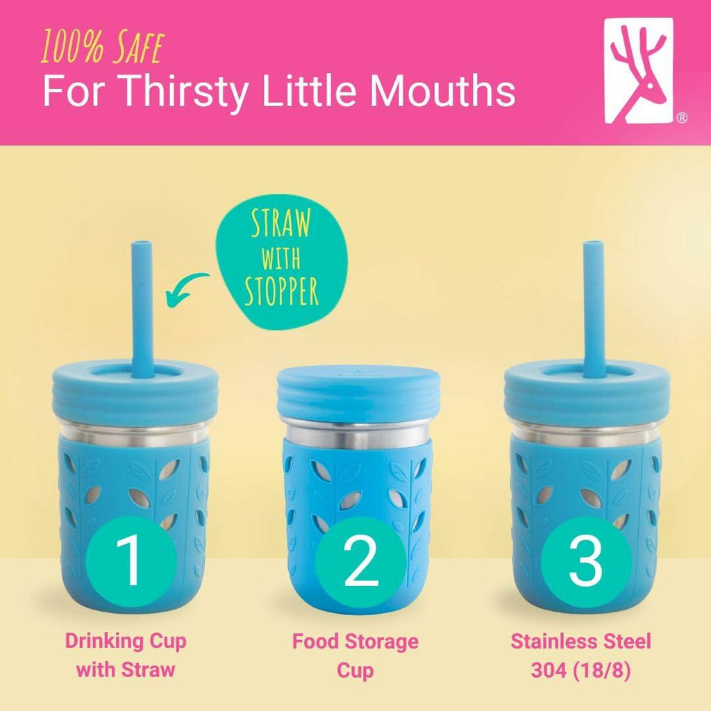 Elk and Friends 10oz Stainless Steel Kids + Toddler Drinking Cups | The Original