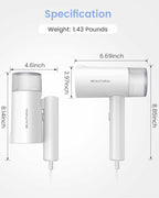 BEAUTURAL Steamer for Clothes, Portable Garment Wrinkle Remover, Fast 30s
