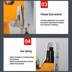 JKSVTF Sealing Machine Bag Closer Bag Stitching Machine Industrial Sewing