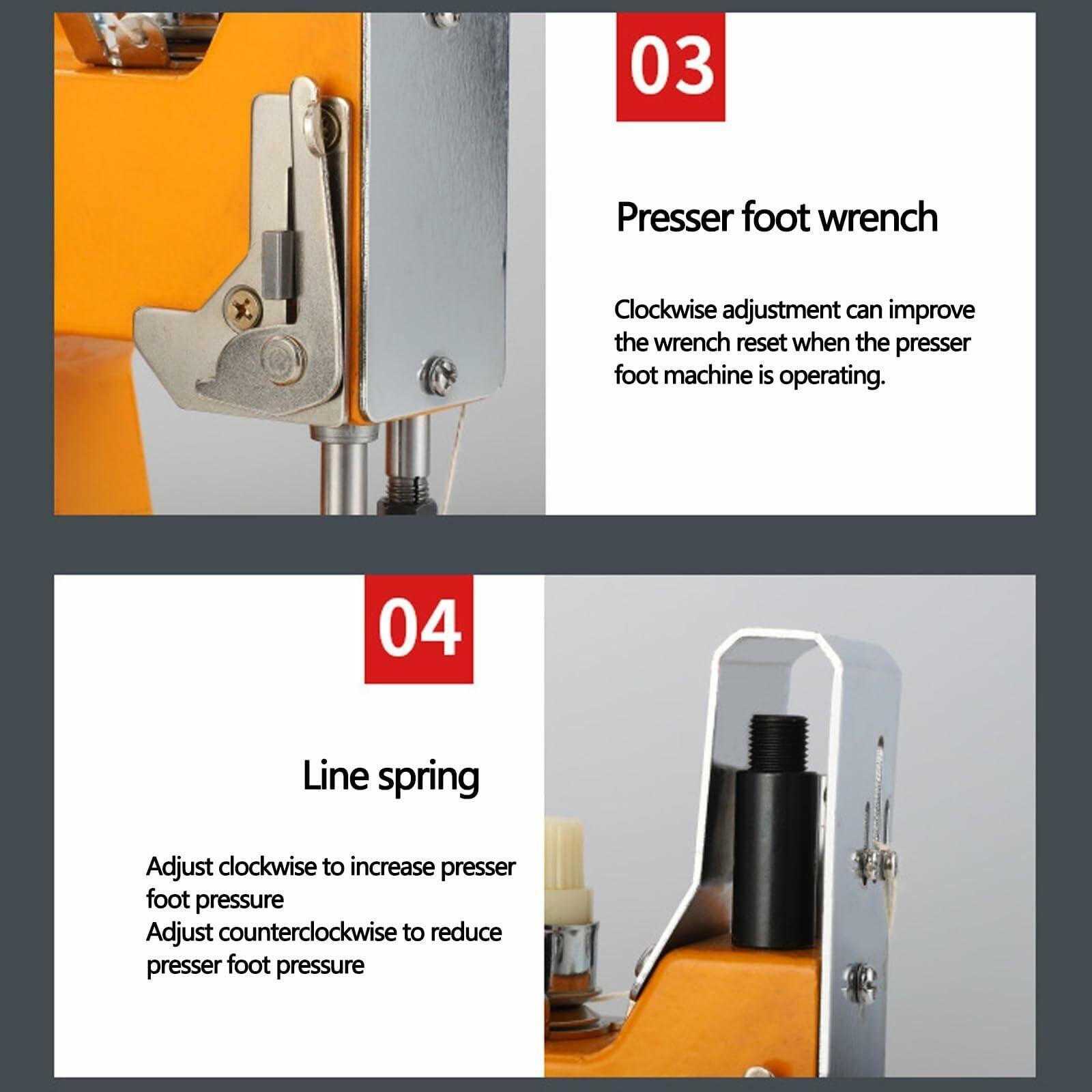 JKSVTF Sealing Machine Bag Closer Bag Stitching Machine Industrial Sewing