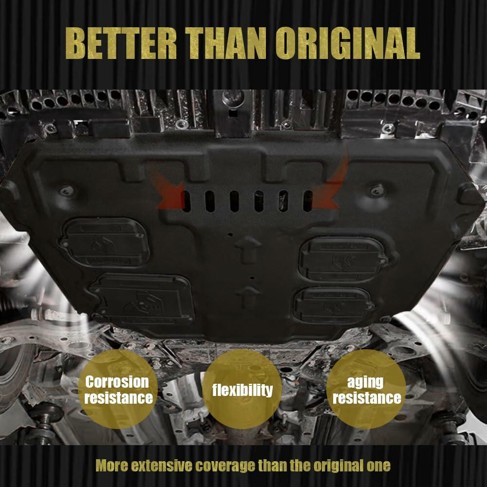 HuoSheng auto parts 1PCS Front Engine Splash Shield Fit for Toyota Camry