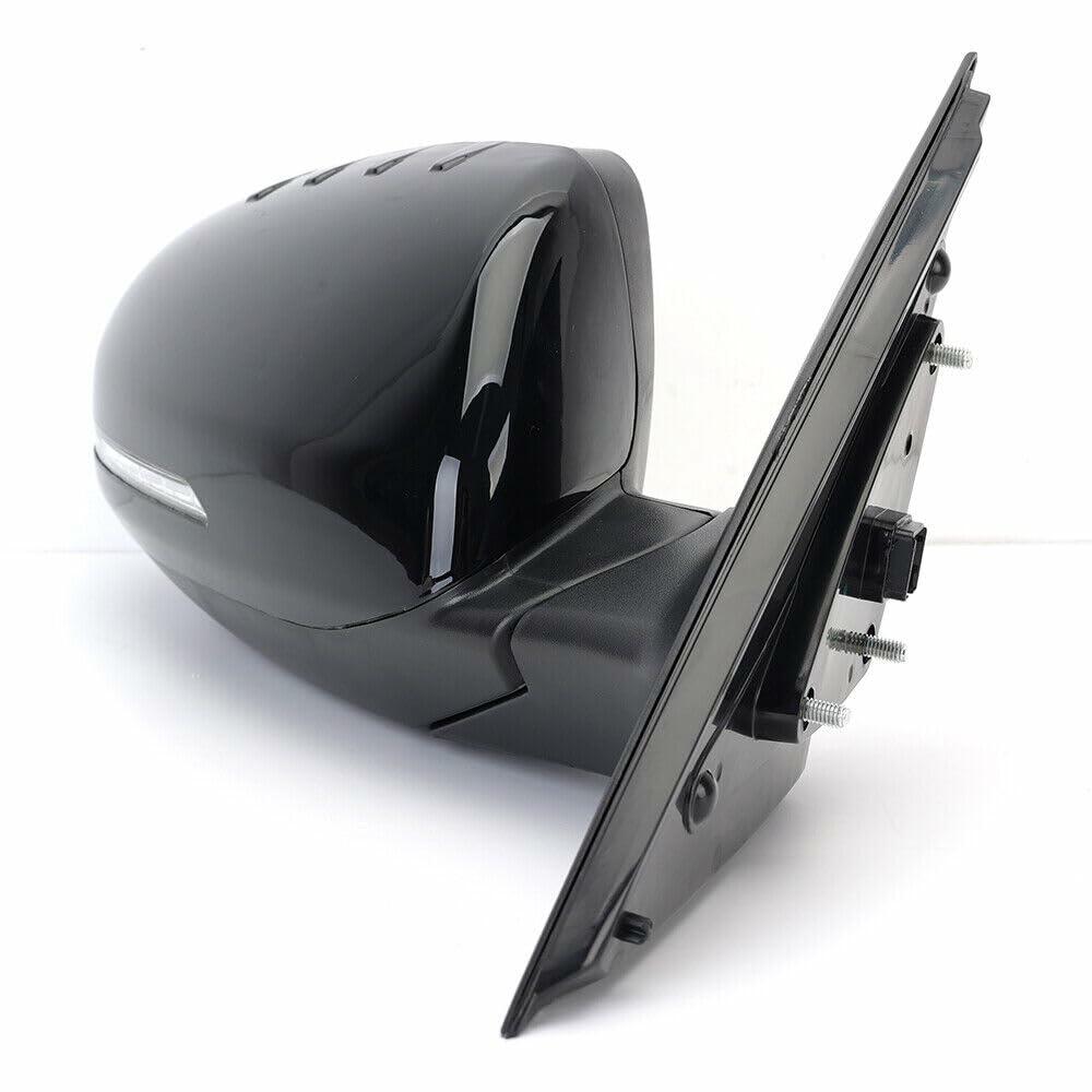 Right Black Side Door Rearview Mirror Assembly Compatible With Kia Optima 2011