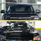 Ford Ranger T9 P703 Roof LED Light Bar DRL Gloss Black Cold White 2023-2025