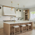 KCO Lighting Antique Gold Pendant Lights Kitchen Island Vintage Brass Pendant
