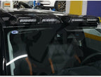 Ford Ranger T9 P703 Roof LED Light Bar DRL Gloss Black Cold White 2023-2025