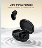 Q8 45dB Noise Cancelling Ear Plugs for Sleeping w/ Portable Case - Black