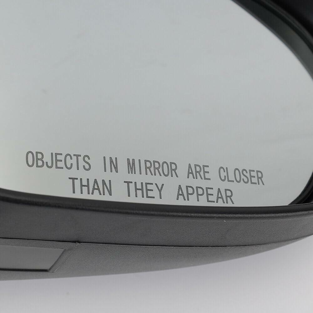 Right Black Side Door Rearview Mirror Assembly Compatible With Kia Optima 2011