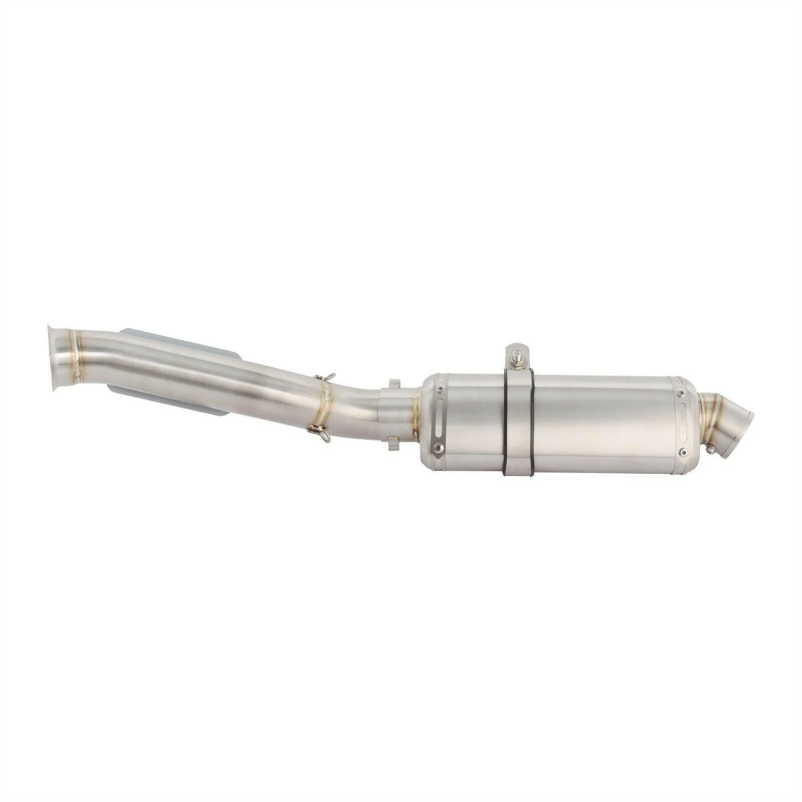 For KTM 790 890 Adventure Stainless Slip on Exhaust System Link Pipe 2019-2025