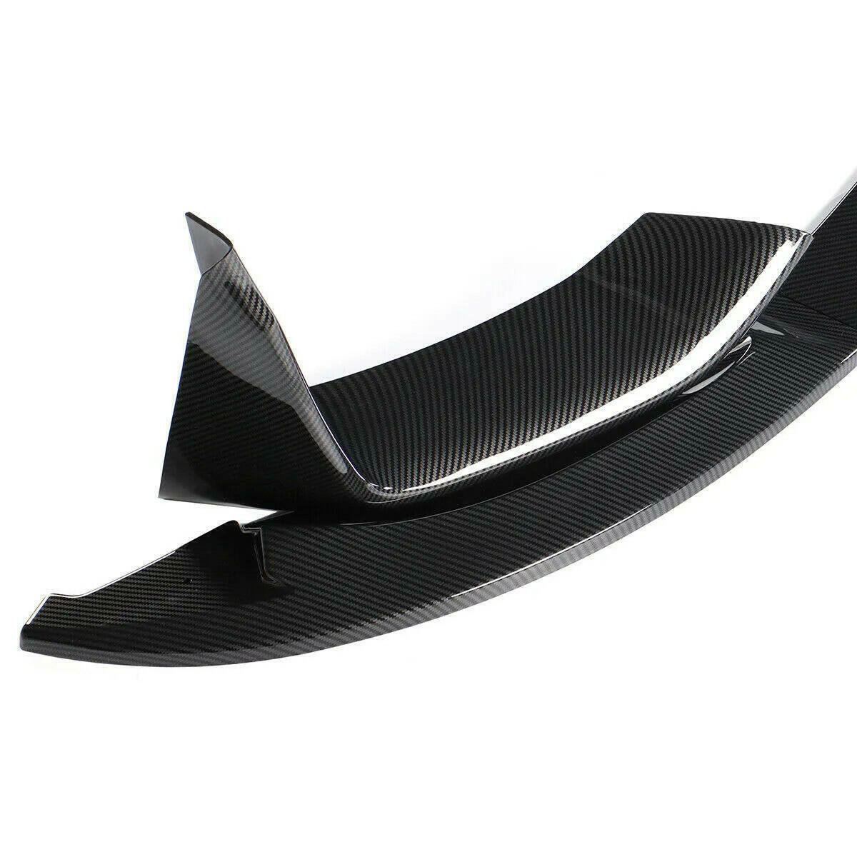 For BMW F80 M3 F82 F83 M4 15-20 MP Style Carbon Fiber Front Bumper Lip Splitter