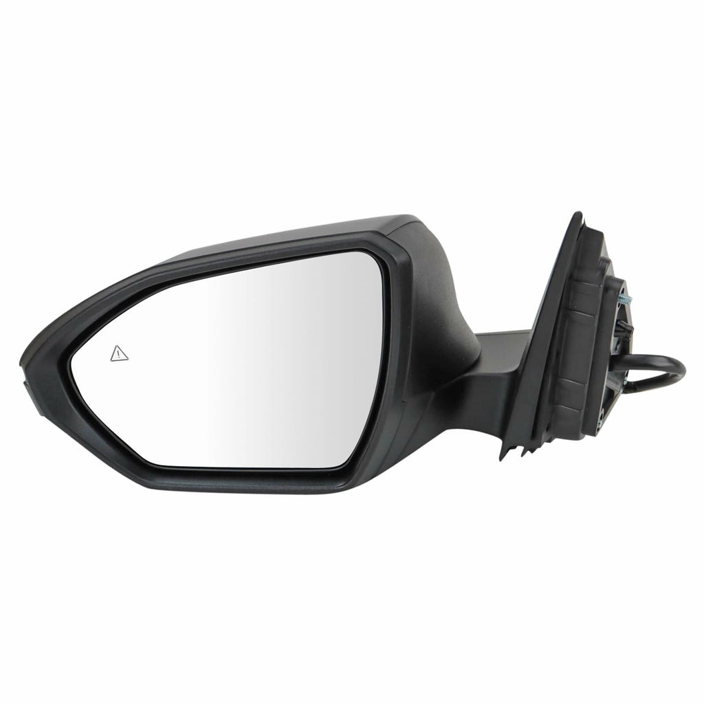 TRQ Driver Side Mirror Assembly Power Heated Turn Signal Blind Spot Paint to Match Compatible with 22-24 Hyundai Tucson SEL 22-24 Santa Cruz SEL 22-23 Santa Cruz SEL Premium 23-24 Santa Cruz Night