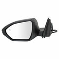 TRQ Driver Side Mirror Assembly Power Heated Turn Signal Blind Spot Paint to Match Compatible with 22-24 Hyundai Tucson SEL 22-24 Santa Cruz SEL 22-23 Santa Cruz SEL Premium 23-24 Santa Cruz Night