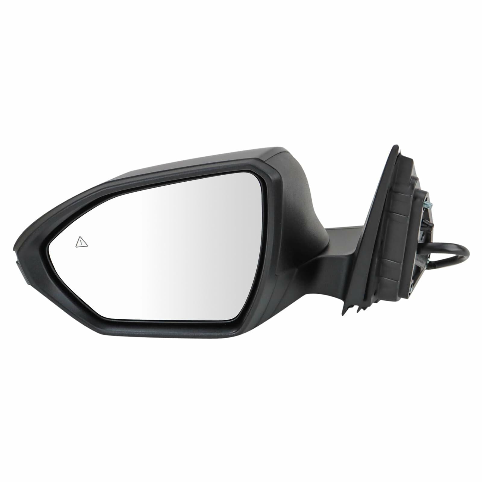 TRQ Driver Side Mirror Assembly Power Heated Turn Signal Blind Spot Paint to Match Compatible with 22-24 Hyundai Tucson SEL 22-24 Santa Cruz SEL 22-23 Santa Cruz SEL Premium 23-24 Santa Cruz Night