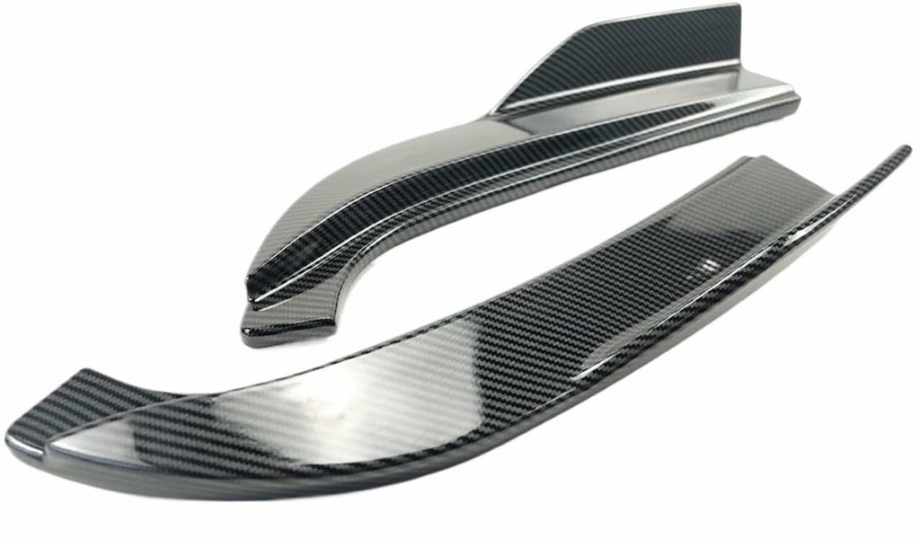 For Jeep for Grand for Cherokee SRT 2012-2021 Rear Bumper Side for Corner Splitters Aprons 2PCS Set(Carbon Fiber Print)