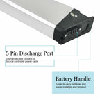 Xiseny Ebike Battery Silver Fish 48V 13Ah/15Ah/, Electric Bike, Electric Bicycle