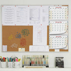 2026 2027 3 Month Wall Calendar Large 11x26 Vertical Wirebound Move-a-Page