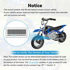 Razor MX350 E200 E300 24V Control Module Speed Controller Switch Charger Port