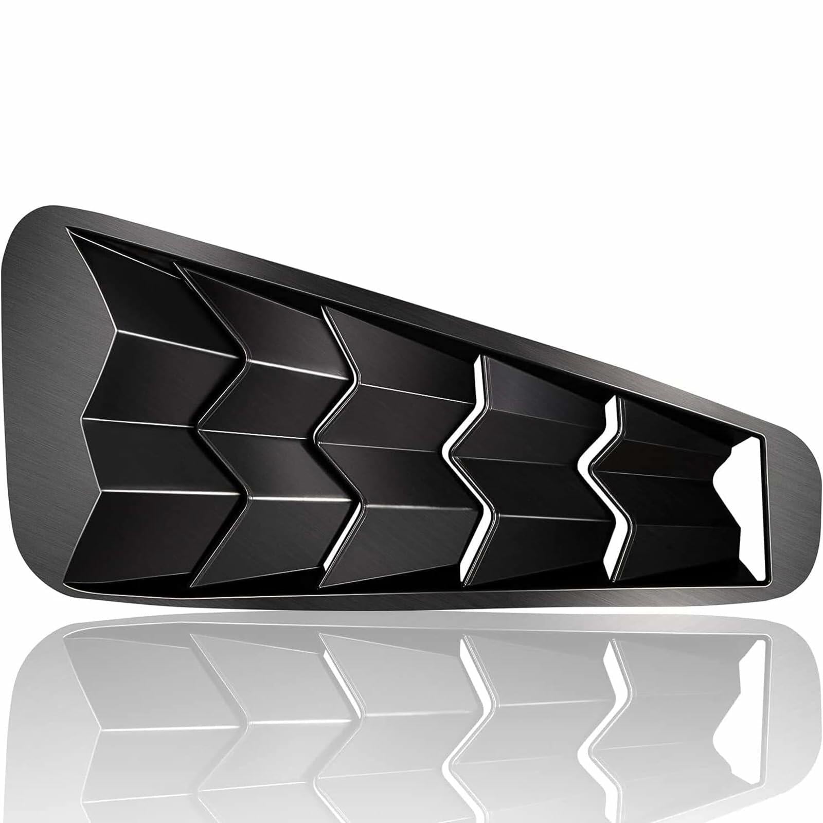YMT Side Window Louvers Windshield ABS Matte Black Sun Shade Cover GT Lambo