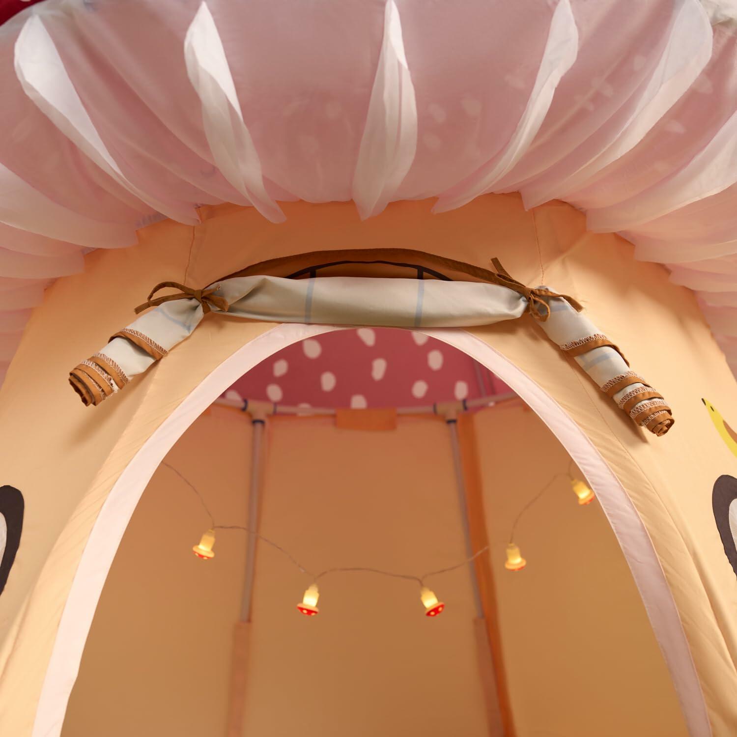 Enchanted Mushroom Play Tent - A World of Adventure for Kids 3+ - The Ultimate