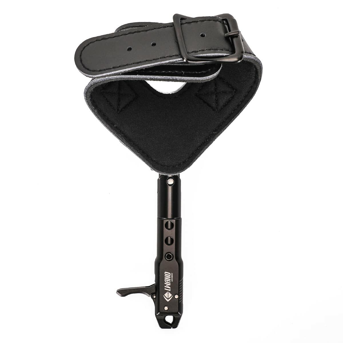LWANO Archery Compound Bow Release Aids Trigger with Foldback Design (Black)