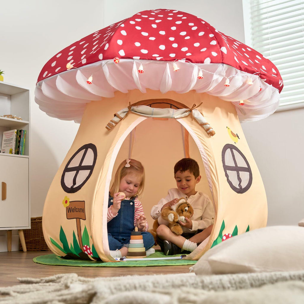 Enchanted Mushroom Play Tent - A World of Adventure for Kids 3+ - The Ultimate