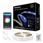 Tatazone RGBWW Smart LED Strip Lights, 65.6ft Tunable White 3000K to 6500K+RGB