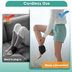 WoloyHeatie 2PCS Foot Massager for Neuropathy, 3-in-1 Cordless Foot and Ankle