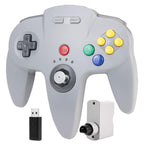 Wireless N64 Switch Online Controller, 2.4 GHz USB & N64 Receiver, Compatible