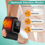 WoloyHeatie 2PCS Foot Massager for Neuropathy, 3-in-1 Cordless Foot and Ankle