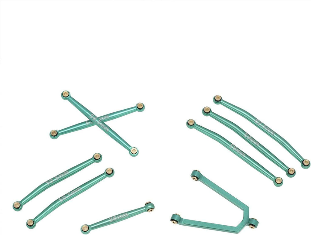 GORHLady Aluminum Alloy Suspension Links RC High Clearance Chassis Links Set