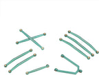 GORHLady Aluminum Alloy Suspension Links RC High Clearance Chassis Links Set