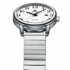 Mens Analog Quartz Sport Watch Waterproof Date 38mm Stainless Steel Easy Read