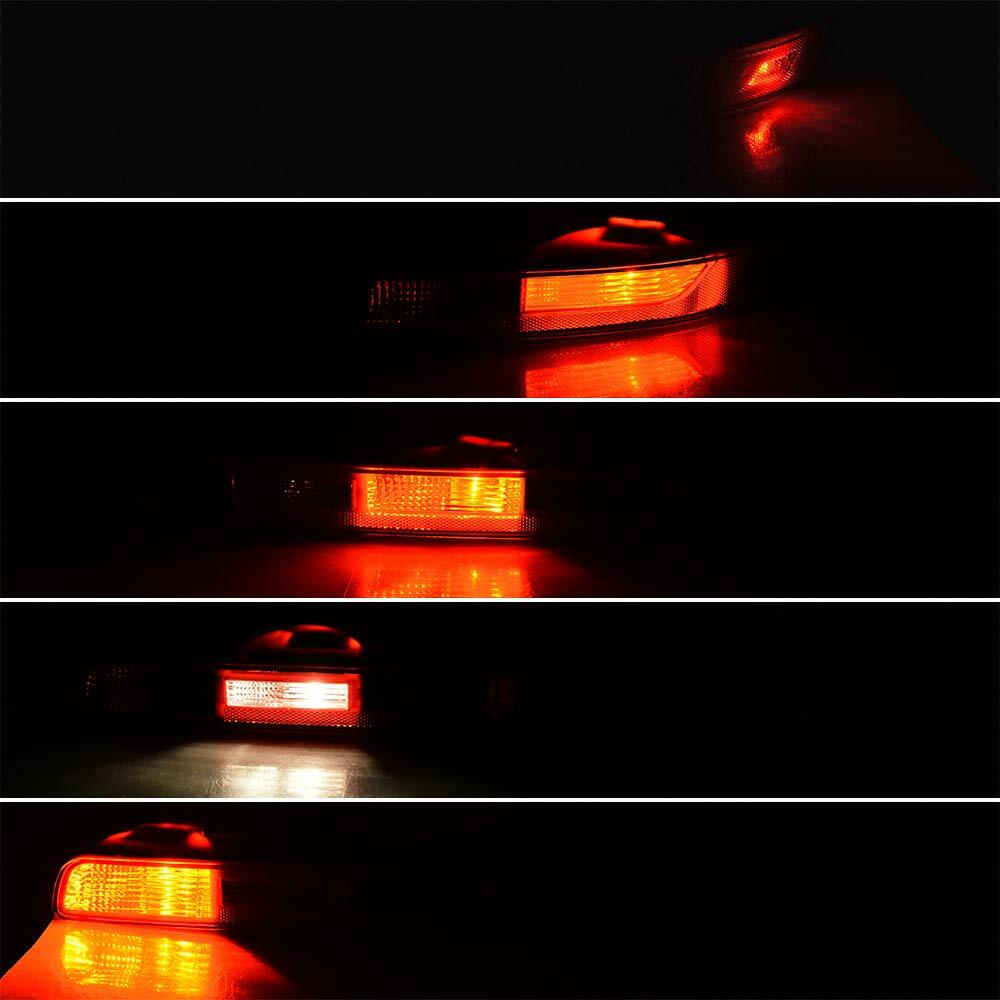 Anzios Right Rear Bumper Tail Light Reflector Lamp Fits Audi Q7 2007-2015
