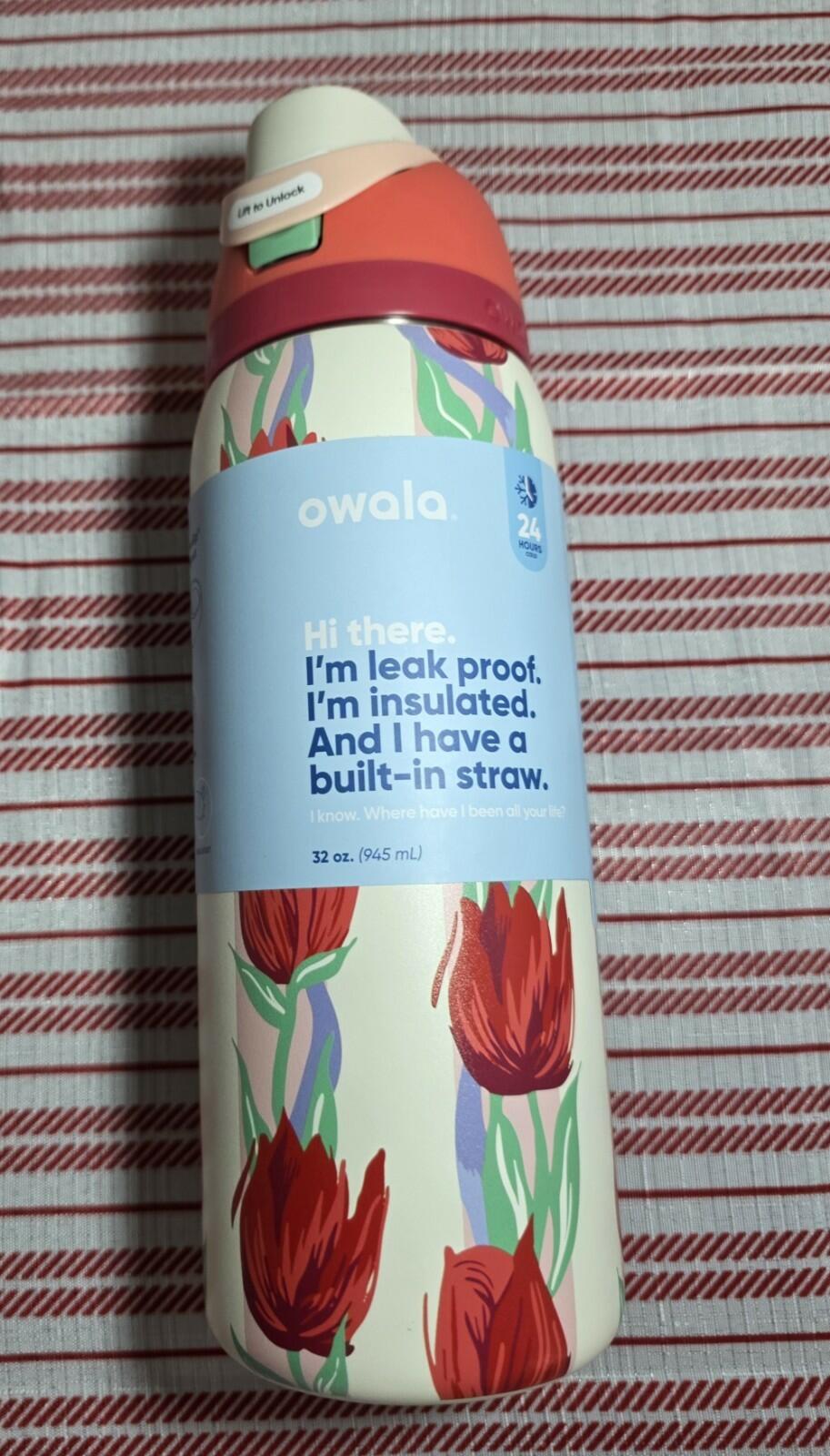 Viral 32Onz Owala Tulip Bouquet  FreeSip Water Bottle Urban Outfitters Last One