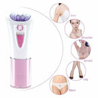 Face Hair Remover, New 2026 Model - Gentle, Pain-Free, Battery Operated - Pink,