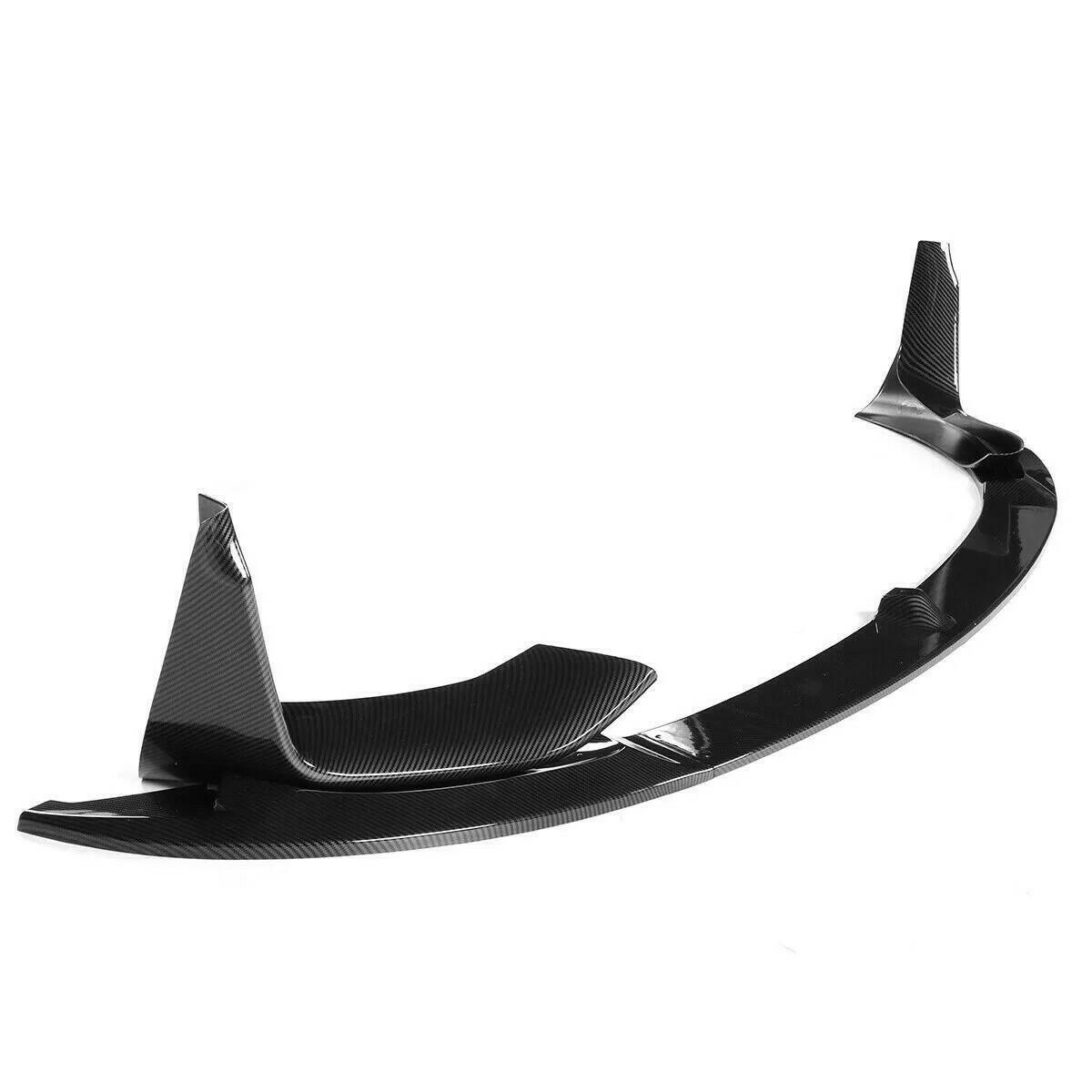 For BMW F80 M3 F82 F83 M4 15-20 MP Style Carbon Fiber Front Bumper Lip Splitter