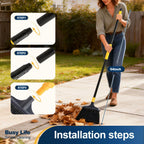 Heavy Duty Broom 54 inch Outdoor Commercial Garage Lobby Pet Hair Floor Sweeper