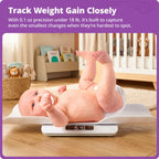 Smart Baby Scale Bluetooth Digital Infant Newborn Toddler Growth Track 66lb Cap