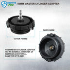 SMOTIVEPRO 56mm Master Cylinder Bleeder Adapter Compatible with Honda Accord
